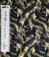 Load image into Gallery viewer, #246 4 wheels green background sold by the half meter Cotton Lycra surplus
