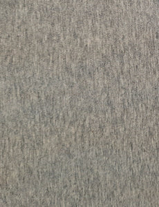 sold by the half meter plain pale gray French Terry