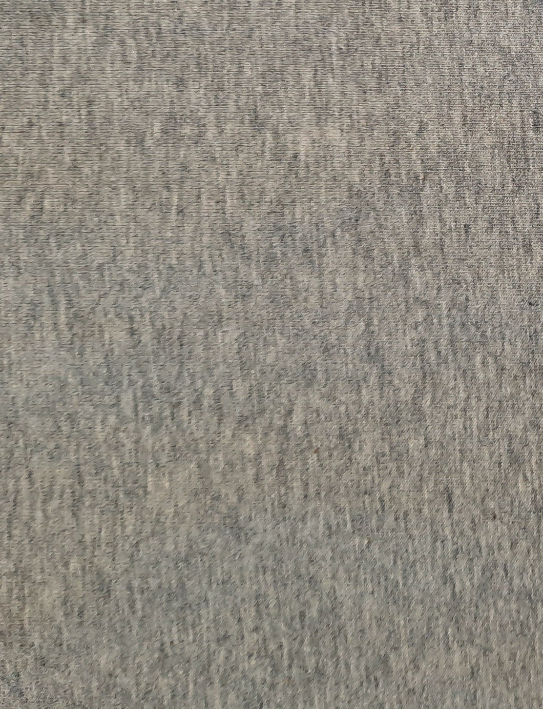 sold by the half meter plain pale gray French Terry
